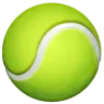 Emoji Racchetta da tennis e palla 🎾 image - WhatsApp style