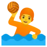 Person Playing Water Polo Emoji 🤽 image - Google Noto Color style