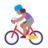 Woman Biking: Medium Skin Tone