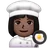 Woman Cook: Dark Skin Tone