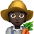Farmer: Dark Skin Tone