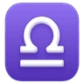 Emoji Mérleg ♎ image - Huawei Harmony OS style