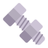 Tuerca y el perno Emoji 🔩 image - Microsoft Classic 2D style