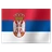 Flag: Serbia