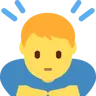 Man Bowing Emoji 🙇‍♂️ image - Twitter / X (Twemoji) style