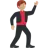Man Dancing: Medium Skin Tone