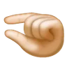 Pinching Hand: Light Skin Tone Emoji 🤏🏻 image - Samsung style