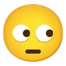 Эмодзи Лицо с вращающимися глазами 🙄 image - Google Noto Color Animated style
