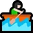 Woman Rowing Boat: Light Skin Tone