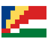 Flag: Seychelles Emoji 🇸🇨 image - SerenityOS style