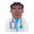 Man Health Worker: Medium-Dark Skin Tone
