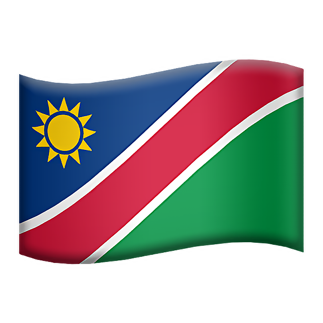 Flag: Namibia