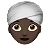 Woman Wearing Turban: Dark Skin Tone