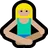 Person In Lotus Position: Medium-Light Skin Tone