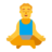 Man In Lotus Position
