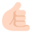 Call Me Hand: Light Skin Tone