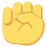 Emoji Emelt ököl ✊ image - EmojiTwo style