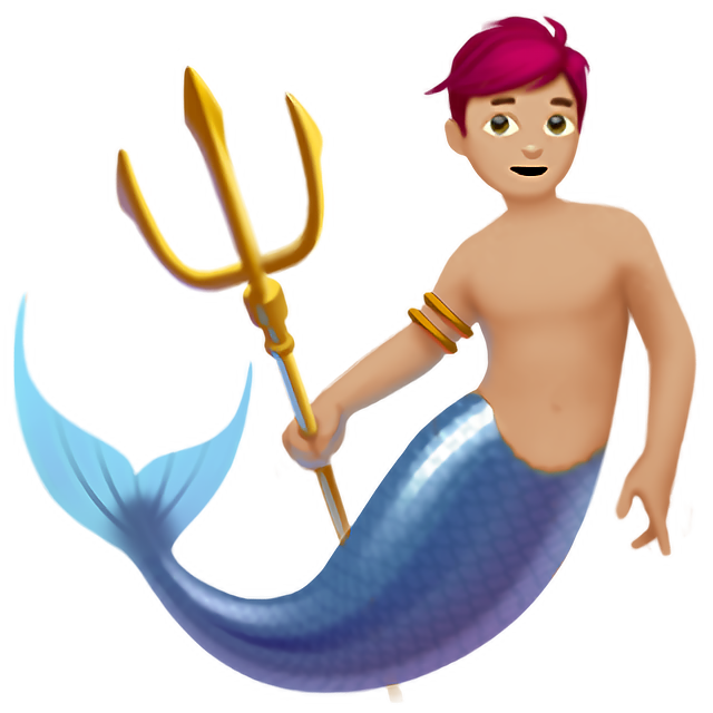 Merman: Medium-Light Skin Tone