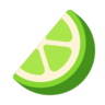 Lime Emoji 🍋‍🟩 image - Microsoft Classic 2D style