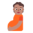 Pregnant Person: Medium Skin Tone
