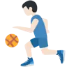 Man Bouncing Ball: Light Skin Tone Emoji ⛹🏻‍♂️ image - Twitter / X (Twemoji) style