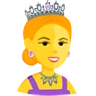 公主 Emoji 👸 image - Facebook Messenger (2016) style