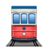 Tramwajowy Emoji 🚊 image - Huawei Harmony OS style
