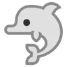 Dolphin Emoji 🐬 image - HTC (2015-2016) style