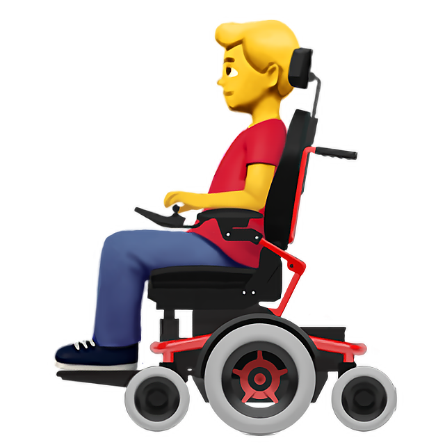 Man In Motorized Wheelchair