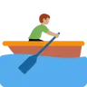 Man Rowing Boat: Medium Skin Tone Emoji 🚣🏽‍♂️ image - Twitter / X (Twemoji) style