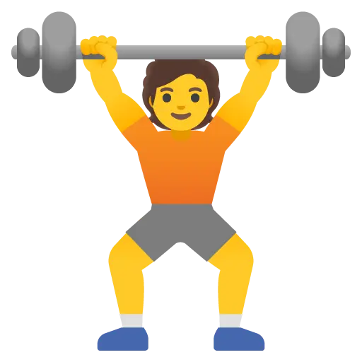 Person Lifting Weights