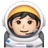 Astronaut: Light Skin Tone