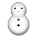 Muñeco de nieve sin nieve