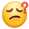 Emoji Zavaros arc 😕 image - Huawei Harmony OS style
