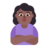 Woman Pouting: Medium-Dark Skin Tone