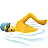Man Swimming