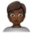 Person Frowning: Medium-Dark Skin Tone