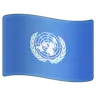 Flag: United Nations Emoji 🇺🇳 image - WhatsApp style