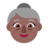 Old Woman: Medium-Dark Skin Tone