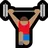 Person Lifting Weights: Medium Skin Tone