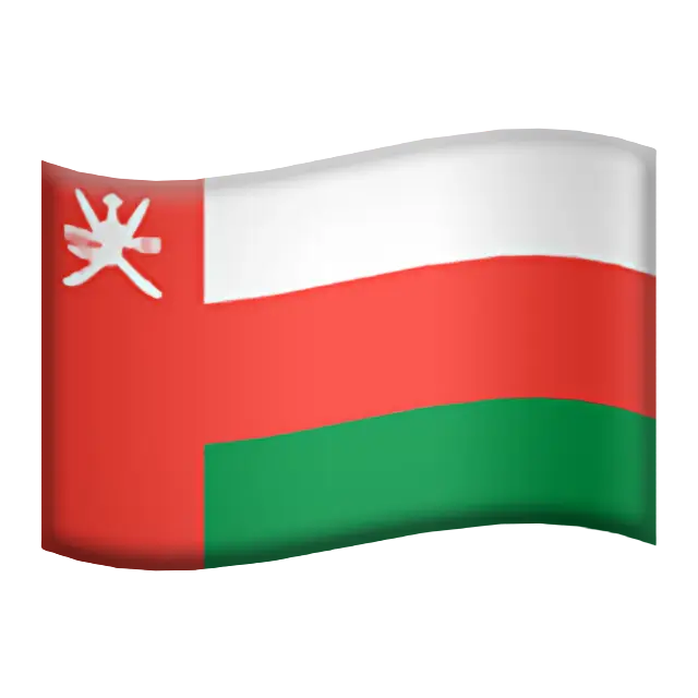Flag: Oman