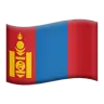 Flag: Mongolia Emoji 🇲🇳 image - Apple style