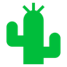 Cactus Emoji 🌵 image - Docomo style
