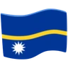 Flag: Nauru Emoji 🇳🇷 image - Facebook Messenger (2016) style