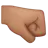 Right-Facing Fist: Medium Skin Tone