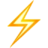 High Voltage Emoji ⚡ image - Apple style