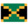 Flag: Jamaica Emoji 🇯🇲 image - SerenityOS style