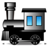 Emoji Gőzmozdony 🚂 image - Emojidex style