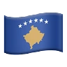 Flag: Kosovo Emoji 🇽🇰 image - Apple style