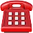 Czarny telefon